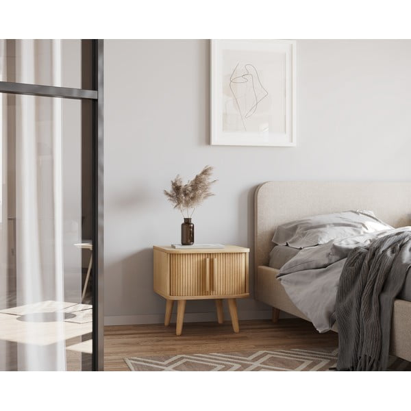 Ozolkoka imitācijas naktsgaldiņš Rove – Woodman-image-1