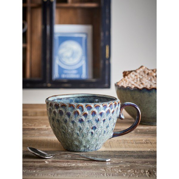 Pelēkas keramikas tasītes (4 gab.) 365 ml Katrina – Bloomingville-image-1