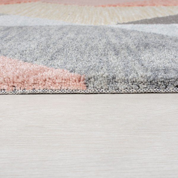 Pelēki rozā paklājs Flair Rugs Icon, 160 x 230 cm-image-3