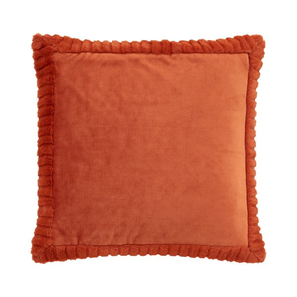 Mikroplīša dekoratīvais spilvens 55x55 cm Velvet and Faux Fur – Catherine Lansfield