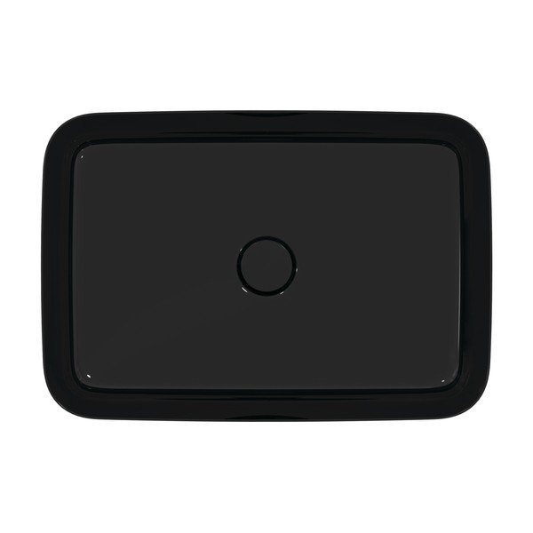 Spīdīgi melna keramikas izlietne 55x38 cm Ipalyss – Ideal Standard-image-2