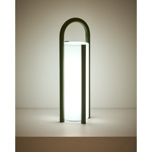 LED pārvietojams āra gaismeklis ar USB ø 16 cm Leros – Kave Home-image-4