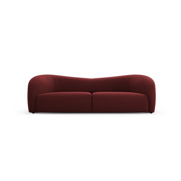 Bordo samta dīvāns 237 cm Santi – Interieurs 86