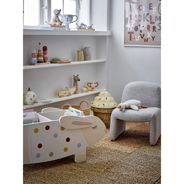 Dabīga toņa bērnu rotaļlietu grozs no jūraszāles ø 28x41 cm Cillie – Bloomingville Mini-image-2