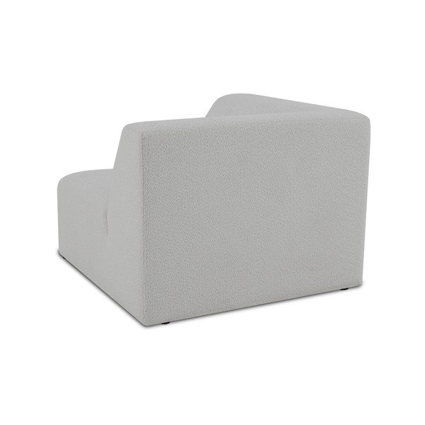 Balts modulārais dīvāns no buklē auduma (ar maināmu stūri) Roxy – Scandic-image-2