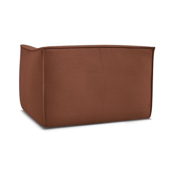 Oranžs velveta atpūtas krēsls Giorgia – Bobochic Paris-image-4