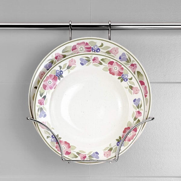 Hromēta tērauda piekarināms vāku turētājs Lonardo – Metaltex-image-1