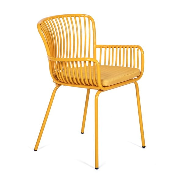 2 dzeltenu dārza krēslu komplekts Bonami Selection Elia