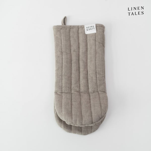 Lina virtuves cimds Natural – Linen Tales-image-3