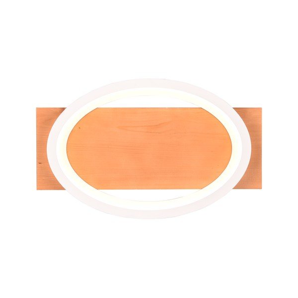 Balta/dabīga toņa LED sienas lampa ar regulējamu spilgtumu Barca – Trio