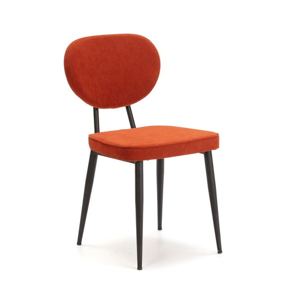 Oranži pusdienu krēsli (2 gab.) Zenit – Marckeric