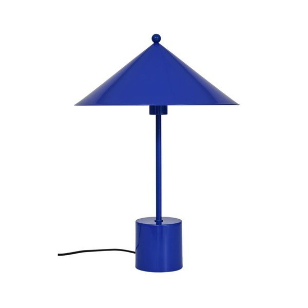 Zila metāla galda lampa (augstums 50 cm) Kasa – OYOY Living Design