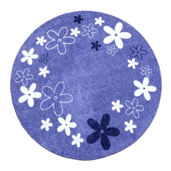 Bērnu violets paklājs Zala Living Flower, ⌀ 100 cm