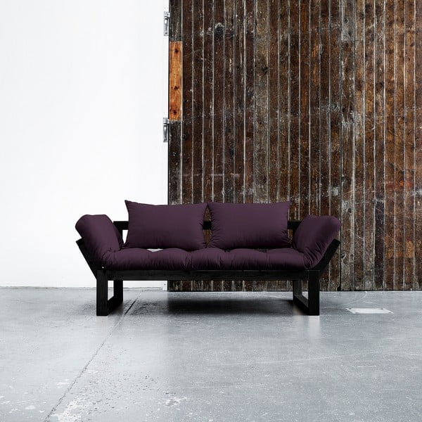 Dīvāns Karup Edge Black/Purple