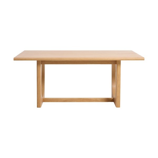 Izvelkams ēdamgalds ar ozolkoka imitāciju 95x180 cm Flow – Unique Furniture-image-2