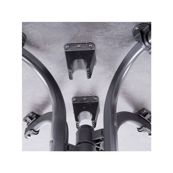 Metāla apaļš dārza ēdamgalds ø 70 cm Pizarra – Dajar-image-3