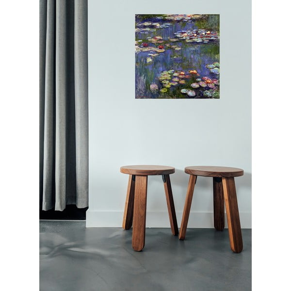 Reproducēta glezna 50x50 cm Water Lilies, Claude Monet – Fedkolor-image-1