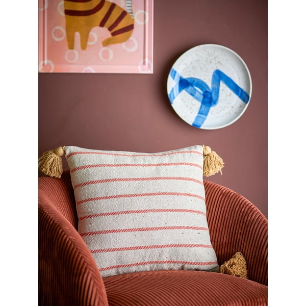 Dekoratīvais spilvens no pārstrādātas kokvilnas 45x45 cm Eviaya – Bloomingville-image-2