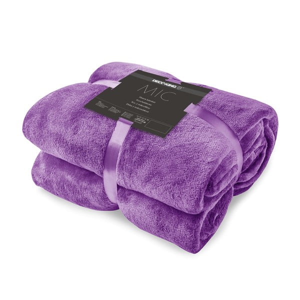 Violeta mikrošķiedras sega DecoKing Mic Nina, 70 x 150 cm-image-4