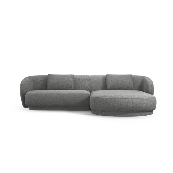 Pelēks stūra dīvāns Camden – Cosmopolitan Design