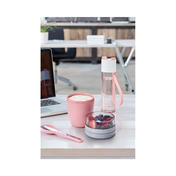 Rozā uzkodu kārba jogurtam Mepal Ellipse-image-3