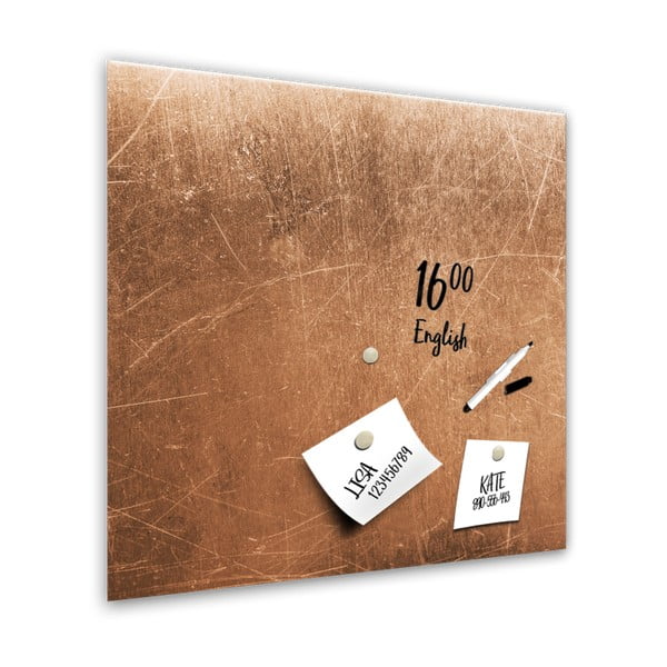 Magnētiskā tāfele Styler Grey Copper, 30 x 30 cm-image-2