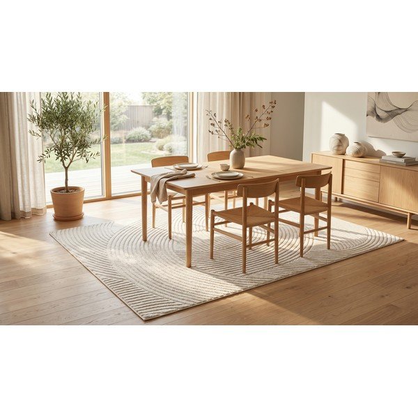 Krēmkrāsas paklājs 120x170 cm Zephyr – ESTE-image-4