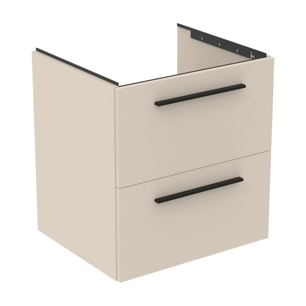 Krēmkrāsas piekarams skapītis zem izlietnes 60x63 cm i.Life B – Ideal Standard-image-2