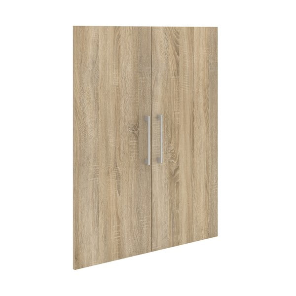 Dabīga toņa durvis moduļu plauktu sistēmai ar ozolkoka imitāciju 84x105 cm Prima – Tvilum-image-2