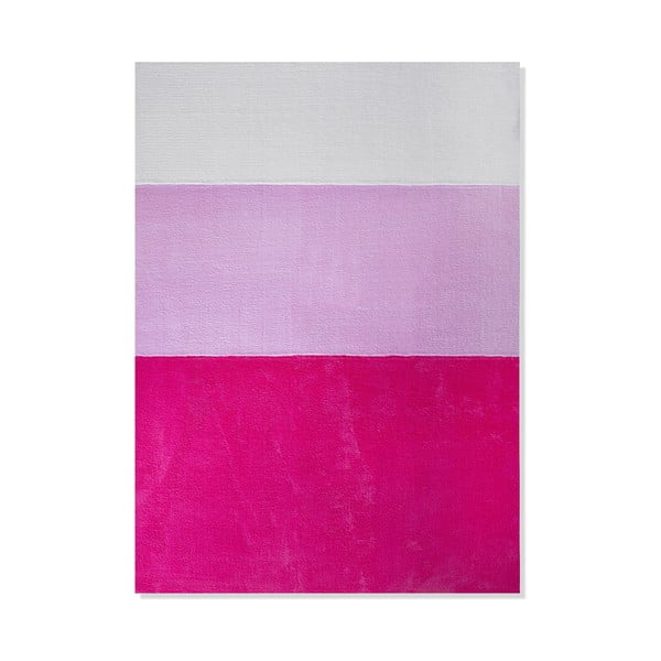 Bērnu paklājs Mavis Pink Stripes, 100x150 cm
