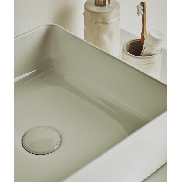 Balta keramikas izlietne 36,5x36,5 cm Ovara – Kave Home-image-2