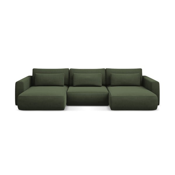 Haki salokāms/ar uzglabāšanas vietu (U veida) stūra dīvāns Kapua – Makamii