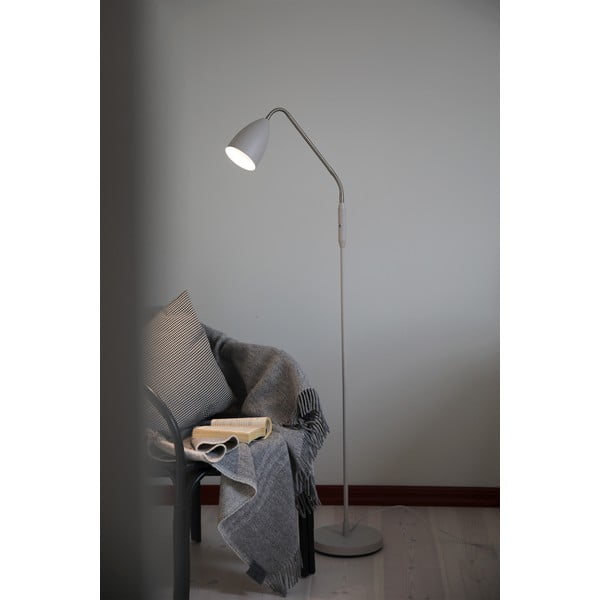 Bēša LED stāvlampa ar regulējamu spilgtumu un metāla abažūru (augstums 140 cm) Patro – Markslöjd-image-1