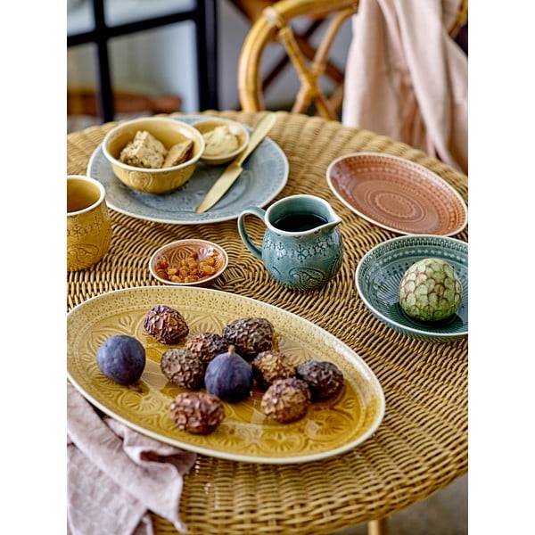 Zaļš keramikas trauks Bloomingville Rani, ø 18 cm-image-1