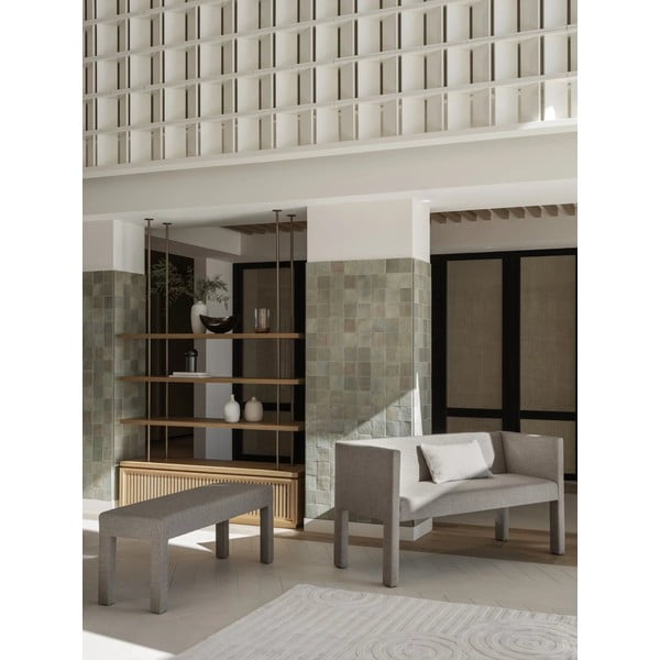 Bēšs sols no buklē auduma Sitta – Blomus-image-4