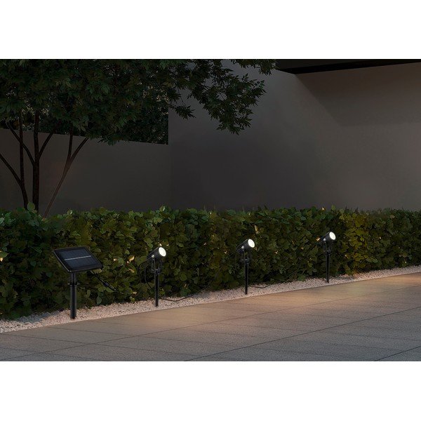 LED zemē spraužams āra gaismeklis ar saules baterijām Obidos – Trio-image-1