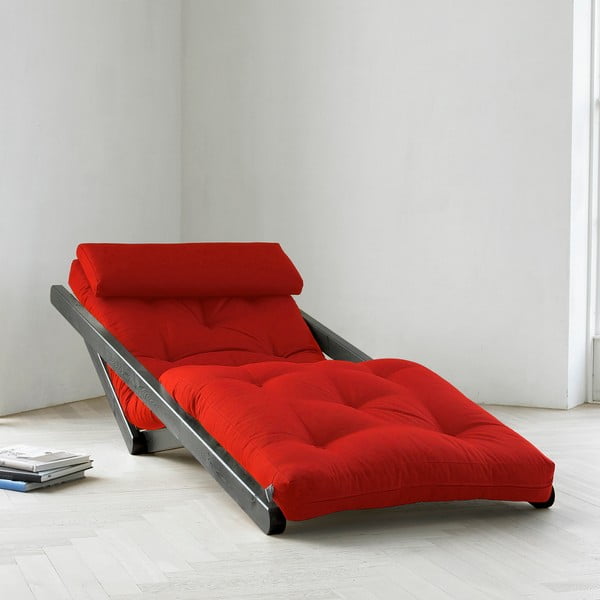 Karup Figo atpūtas krēsls, venge/sarkans, 70 cm