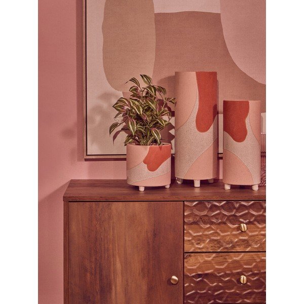 Tumša dabīga toņa kumode 114x70x39 cm Frida – Premier Housewares-image-4