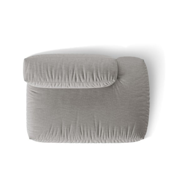 Gaiši pelēka modulārā dīvāna daļa (ar labo stūri) Martina – Micadoni Home-image-3