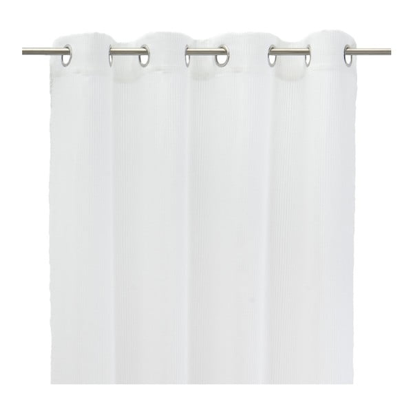 Balts dienas aizkars no lina maisījuma 140x260 cm Fifties – Casa Selección