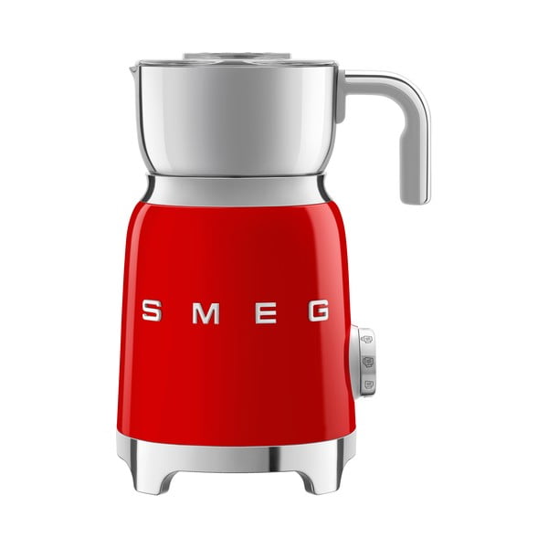 Sarkans elektriskais piena putotājs Retro Style – SMEG