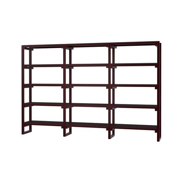 Bordo dižskābarža masīvkoka plaukts 274x180x37 cm Noru – noo.ma