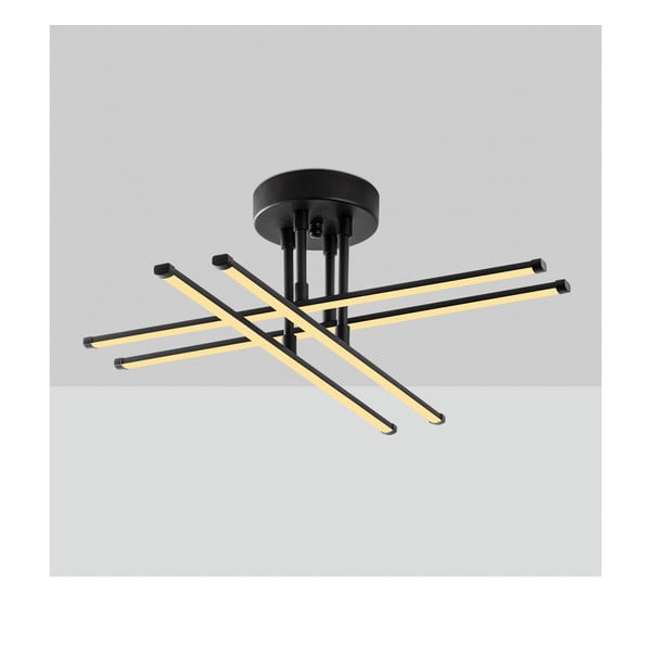 Melna LED griestu lampa Exhaust – Opviq lights-image-2