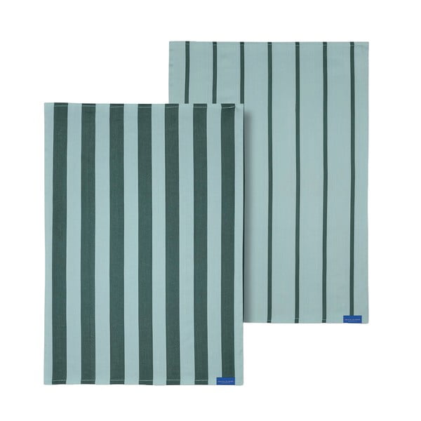 Kokvilnas trauku dvieļi (2 gab.) 50x70 cm Stripes – Mette Ditmer Denmark