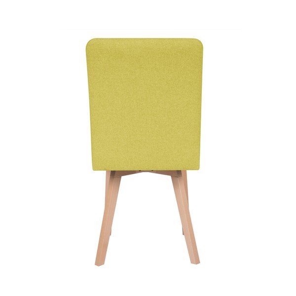 Dzeltens ēdamistabas krēsls Mazzini Sofas Tulip-image-2