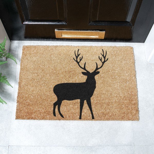 Kokosšķiedras kājslauķis 40x60 cm Stag – Artsy Doormats-image-2