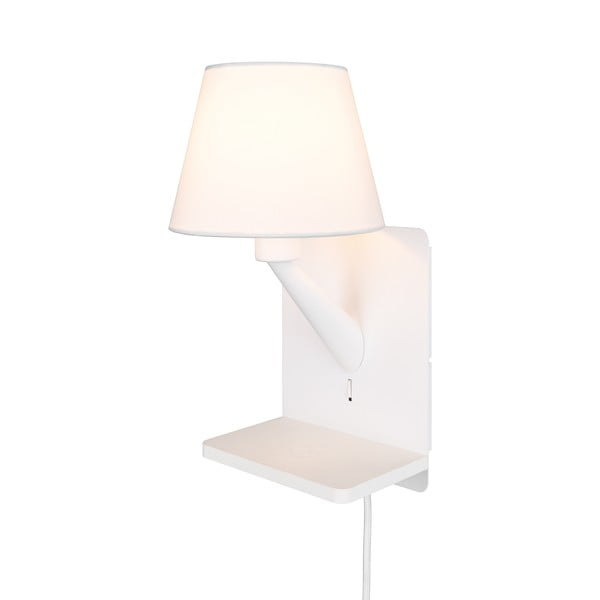 Balta sienas lampa Comfort – Trio