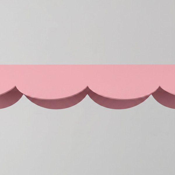 Rozā alumīnija LED piekaramā lampa BISCUIT – Thoro-image-3