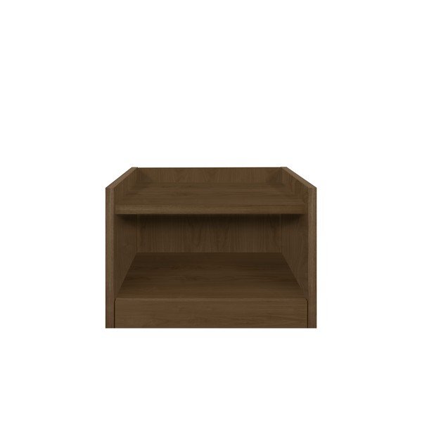 Tumši brūna kumode ar masīvkoka kājām, 125 x 49 cm Mara – TemaHome-image-1