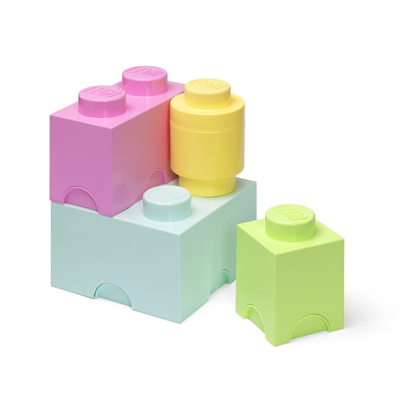 Plastmasas uzglabāšanas kastes bērniem (4 gab.) Box – LEGO®